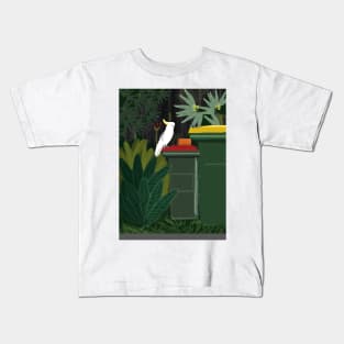 Two Bins Cockatoo Kids T-Shirt